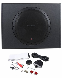 Rockford Fosgate Punch P300-12 Single 12" subwoofer enclosure with 300-watt amp