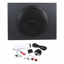 Rockford Fosgate Punch P300-12 Single 12" subwoofer enclosure with 300-watt amp