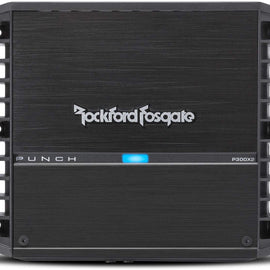 Rockford Fosgate Punch P300X2 300W RMS Punch Series 2-Channel Stereo Class AB Car Power Amplifier