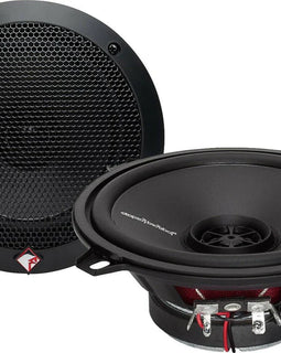 2 Rockford Fosgate Prime R1525X2 160W Peak (80W RMS) 5-1/4" 2-Way Prime Series Coaxial Car Speakers - 4 Speakers + 100FT Speaker Wire + Free Phone Holder