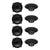 Rockford Fosgate R1525X2 5.25" 5-1/4 160 Watt 2-Way Coaxial Car Audio Speakers (8 Pack)