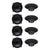 4 Pairs Rockford Fosgate R1525X2 5.25" 5-1/4 160 Watt 2-Way Coaxial Car Audio Speakers
