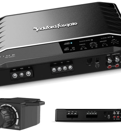 Rockford Fosgate Punch R2-1200X1 Prime 2400 Watt 1 OHM Mono Amplifier Class D