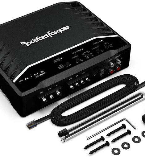 Rockford Fosgate Prime R2-500X1 Amplifier <BR/> 500W Prime Series Monoblock Subwoofer Class D Amplifier