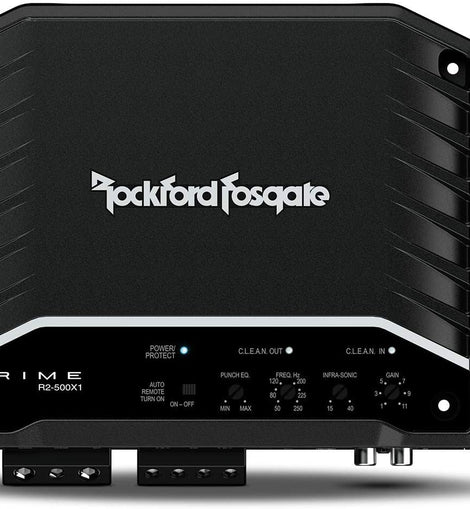 Rockford Fosgate R2-500X1<br/>Prime Series 500 Watt Monoblock Class-D Amplifier