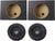 2 Rockford Fosgate Prime R2SD2-10 + 2 Single Sealed Boxes 400W 10" shallow mount dual 2-ohm voice coils subwoofer