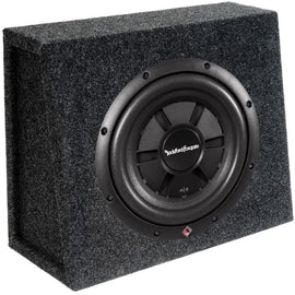 Rockford Fosgate Prime R2SD4-10 + Single Sealed Boxes <br/>prime stage  400W Max (200W RMS) 10" shallow mount dual 4-ohm voice coils subwoofer + Single Sealed Boxes