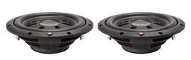 2 ROCKFORD FOSGATE R2SD2-10 10" 800W Car Shallow/Slim Subwoofers Subs R2SD210