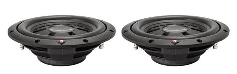 2 Rockford Fosgate R2SD2-10 800W 2-ohm Shallow Mount Subwoofers