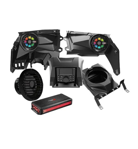 Cerwin Vega RPMX3KD2 2017+ Can Am Maverick X3/X3 Max Complete Speaker Kit with 4Ch Amplifier