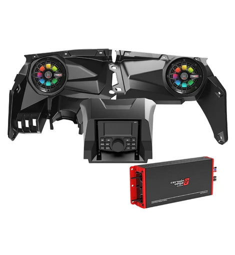 Cerwin Vega RPMX3KM1 2017+ Can Am Maverick X3/X3 Max Radio and Speaker Kit with 2Ch Amplifier