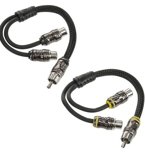 Cerwin Vega RSY2F STROKER Series 1 Male To 2 Female RCA Y Splitter Pair