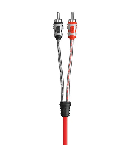 Cerwin Vega RV617 6-Channel Dual Twisted RCA Cable W/dual Molded Ends 17ft