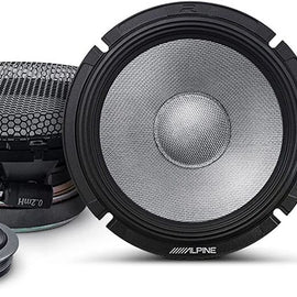 2 Pair Alpine R-Series R2-S65C 6.5" 300 Watts Component Car Audio Speaker