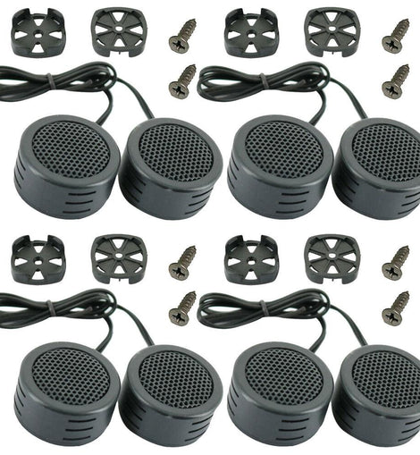 4 Absolute TW500 500 Watts Car Audio Piezo Super Dome Tweeter