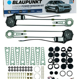 Blaupunkt BL205 Universal Car Power Window Kit, 2-Door, 12 Volt