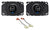 Alpine 140W Front Factory Speaker Replacement Kit For 1987-1995 Jeep Wrangler YJ