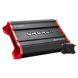 Crunch Ground Pounder GP-2500.1 2500W Max Monoblock Subwoofer Class AB 2500 Watts Car Amplifier