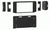Metra 95-6557B 2005-2006-2007-Dodge Dakota Double Din Car Radio Stereo Installation Dash Kit
