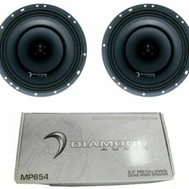 DIAMOND AUDIO MOTORSPORT MP654 6.5” PRO FULL-RANGE CO-AX HORN Harley