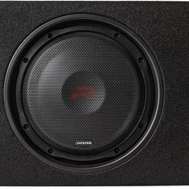 Alpine RS-SB12 R-Series 12" Halo Compact Loaded Subwoofer Enclosure, 1800 W subwoofer