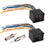 2x Radio Install Harness + 2x Antenna For 1990-2002 BMW 325i E36 E46 E39