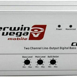 Cerwin Vega CVP2 2-Channel Line-Output Converter Digital Bass Enhancer w/ Remote