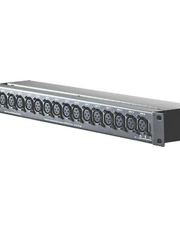 ART Audio P16 Rackmount 16-Ch Balanced XLR Patch Bay Passive Interface Patchbay