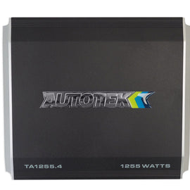 Autotek TA-1255.4 1200 Watt 4 Channel High-Performance Car Audio Amplifier