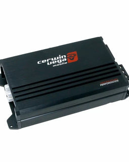Cerwin Vega XED6004D 4CH Car Micro Amplifier & 4 XED-62 6.5" Speaker + 4 Gauge Amp Kit