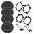 Alpine EL-E65-G 2 Way 6.5" Front & Rear Speakers Harness Speaker Adapter 1995-up GM Full Size Trucks & SUV