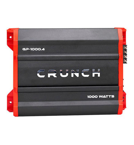 Crunch Ground Pounder GP-1000.4 1000W Max 4 Channel Class AB 1000 Watts Car Amplifier