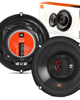 JBL STAGE3 637F 6.5" Car Audio Speaker 3-WAY 225W Stage3 Series