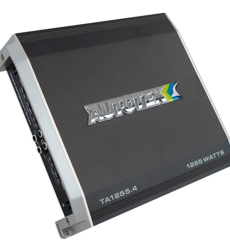 Autotek TA-1255.4 1200 Watt 4 Channel High-Performance Car Audio Amplifier