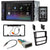 Pioneer 6.2" Touch Screen Bluetooth Car Stereo kit for Dodge RAM 1500 2002-2005