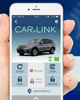 Audiovox CarLink ASCL6 Remote Start/Security Android iOS Smartphone Control App