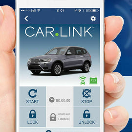 Audiovox CarLink ASCL6 Remote Start/Security Android iOS Smartphone Control App