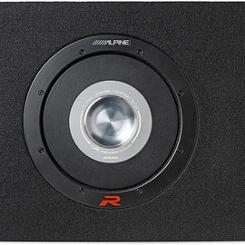 Alpine RS-SB12 R-Series 12" Halo Compact Loaded Subwoofer Enclosure, 1800 W subwoofer