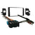 Metra 95-3003G 2-DIN Dash Kit Combo compatible 1995-2000 GM Chevy Full-Size Truck/SUV