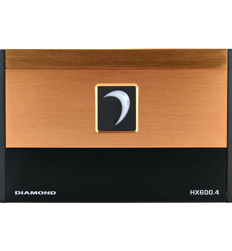 Diamond Audio HX600.4 HEX Series 4-Channel Class-D Car Audio Amplifier