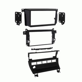 Metra 95-9310B BMW 99-06 3-Series with 5-Switch Panel Vehicle Double DIN Dash Installation Kit with Metra 70-8590 Wiring Harness and Metra 40-VW10 Antenna Adapter