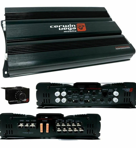 Cerwin Vega CVP2500.5D 2500W 5-Channel Car Audio Amplifier Amp System CVP-Series