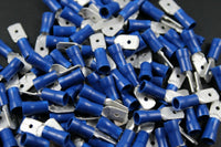 Install Bay BVMD250 Blue Vinyl Male Quick Disconnect 16-14 Gauge .250