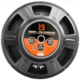 MR DJ PA DJ 15" Replacement Driver Woofer For Peavey PV115 Speaker