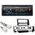 Pioneer MVH-S322BT Car Stereo Single Din Kit Fit 2003-2008 Toyota Corolla