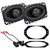 Cerwin Vega XED46 300W 4x6" 2-way Speakers Bundle Fit 1997-2006 Jeep Wrangler TJ