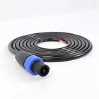 MR DJ CSMRAW50 50' Speakon Male to Bare Wire Live house PA DJ Speaker Open End Raw Cable