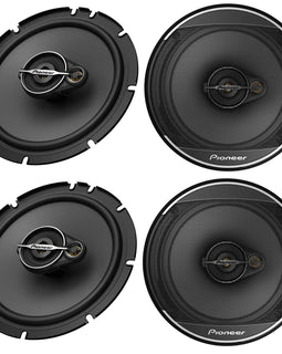 2 Pairs Pioneer TS-A1678S 320W Max/70W RMS 3-Way Speaker