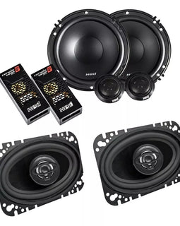 Cerwin Vega XED650C 61/2" component & XED46 4X6" Coaxial Car/truck speakers