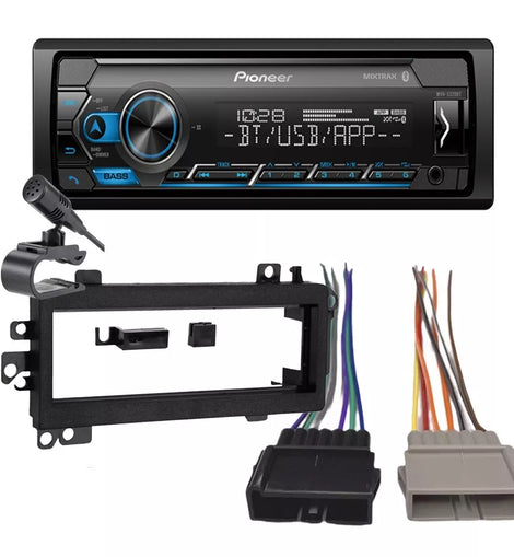 Pioneer MVH-S322BT Car Stereo Single Din Kit Fit 1993-98 Grand Cherokee